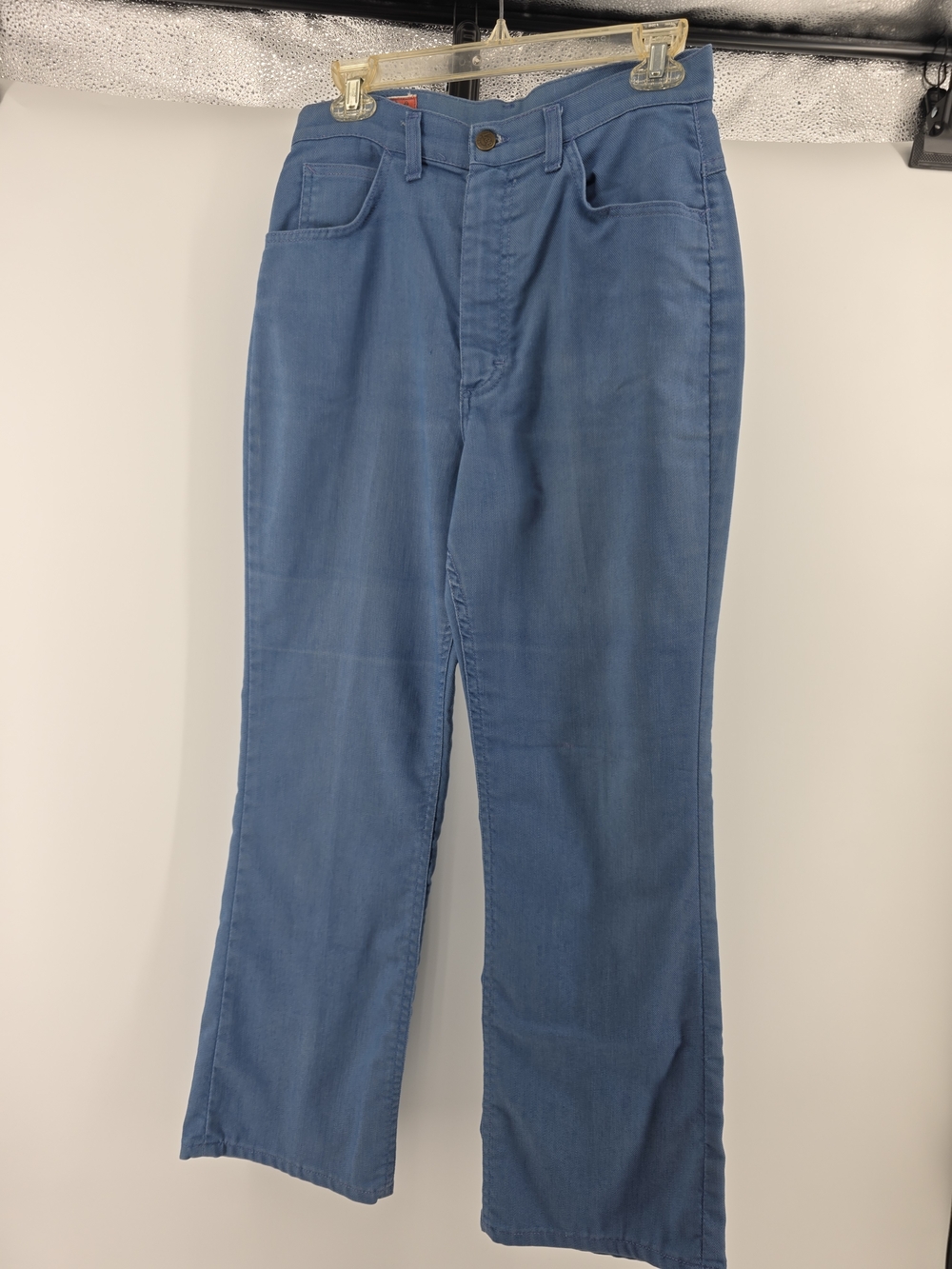 Lady Lee Stretch Riders Straight Leg Jeans in Light Blue Vintage